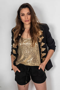 Joey the Label Sequin Twinkle Cami