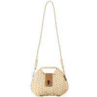 Kirsten Straw Event Bag