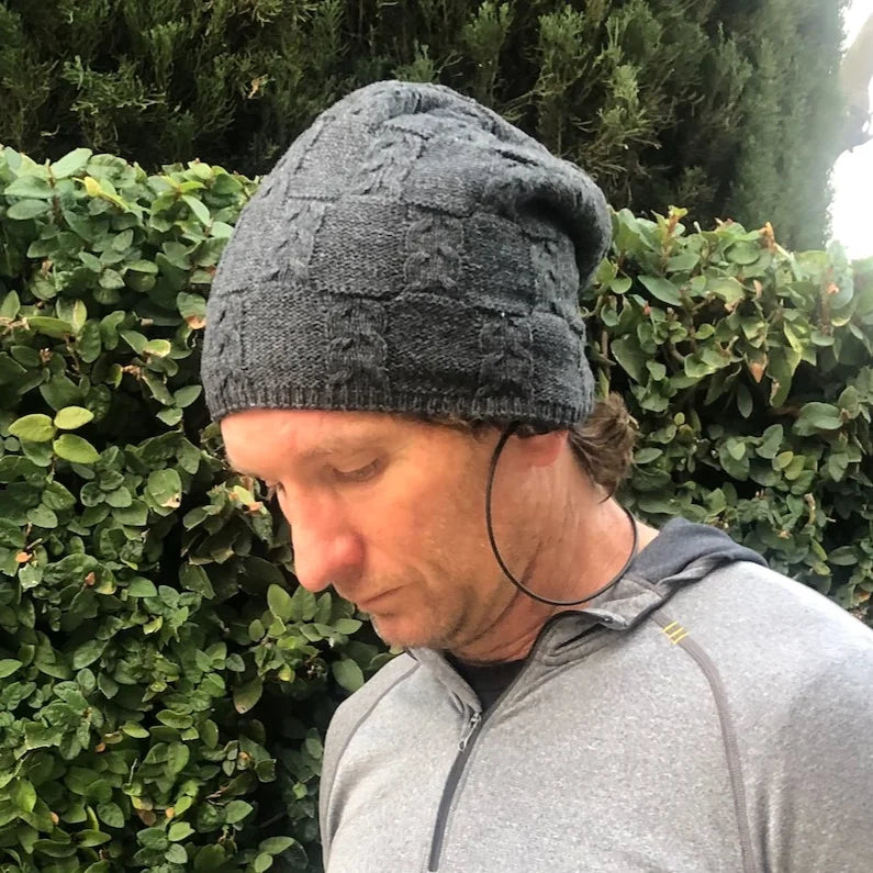 Men's Wool Blend Beanie - Slouch