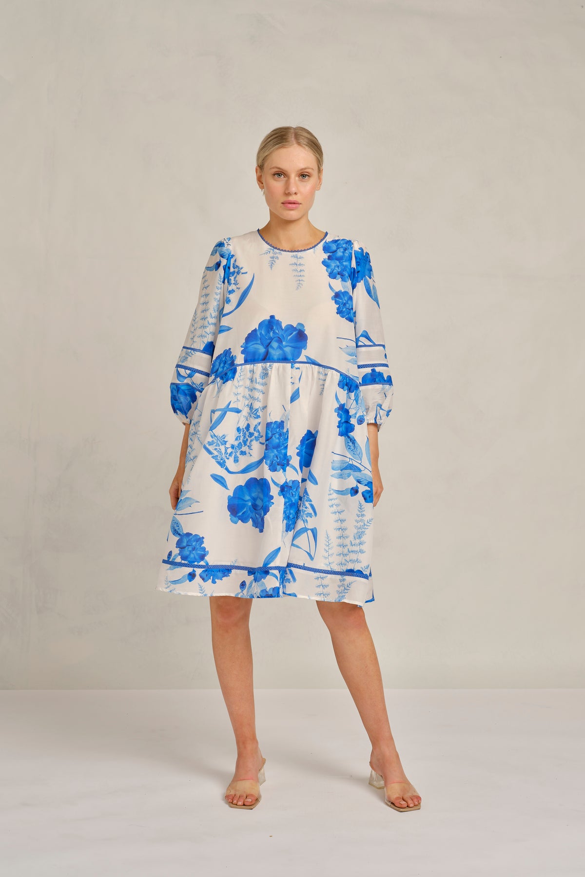 Alessandra - Holly Dress - Blue Quartz