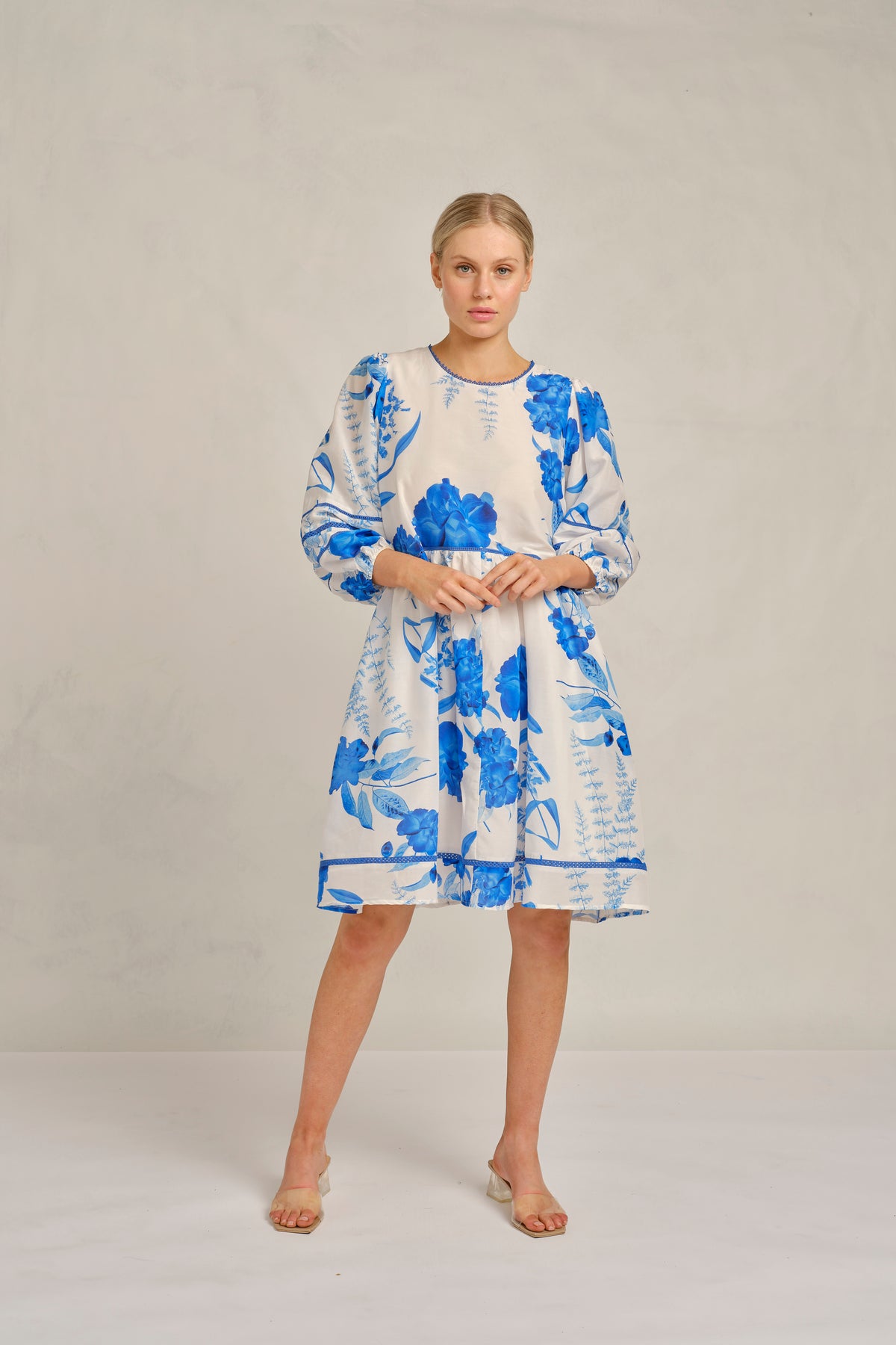 Alessandra - Holly Dress - Blue Quartz