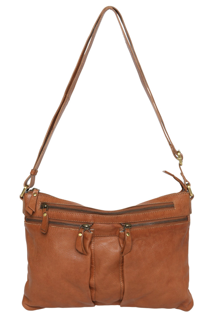 Cosgrove & Co Australia - April Jeans Cross Body Bag Tan