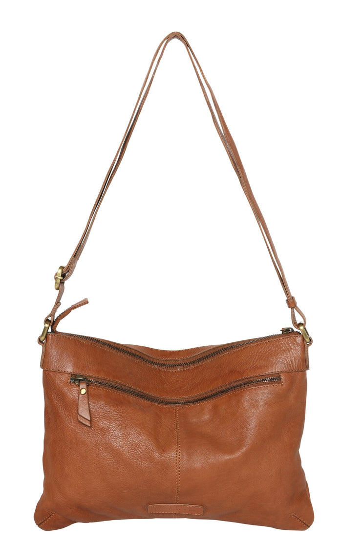 Cosgrove & Co Australia - April Jeans Cross Body Bag Tan