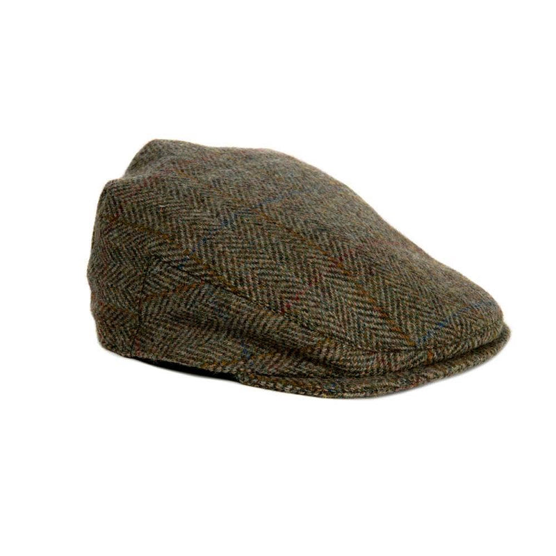 Harris Tweed Flat Cap (One Size Fits All)