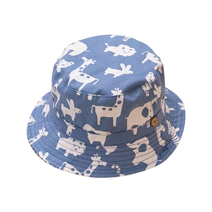 Hats - Kids Blue Animals 1-3 yrs