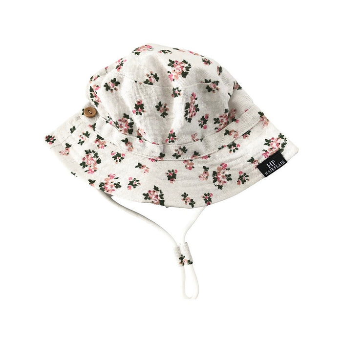 Hats - Kids Pink Posy 3-5yrs