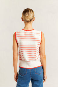 Alessandra - Alyssa Cotton Knit Vest