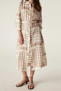 Cable - Dune Dress - Half Moon Print