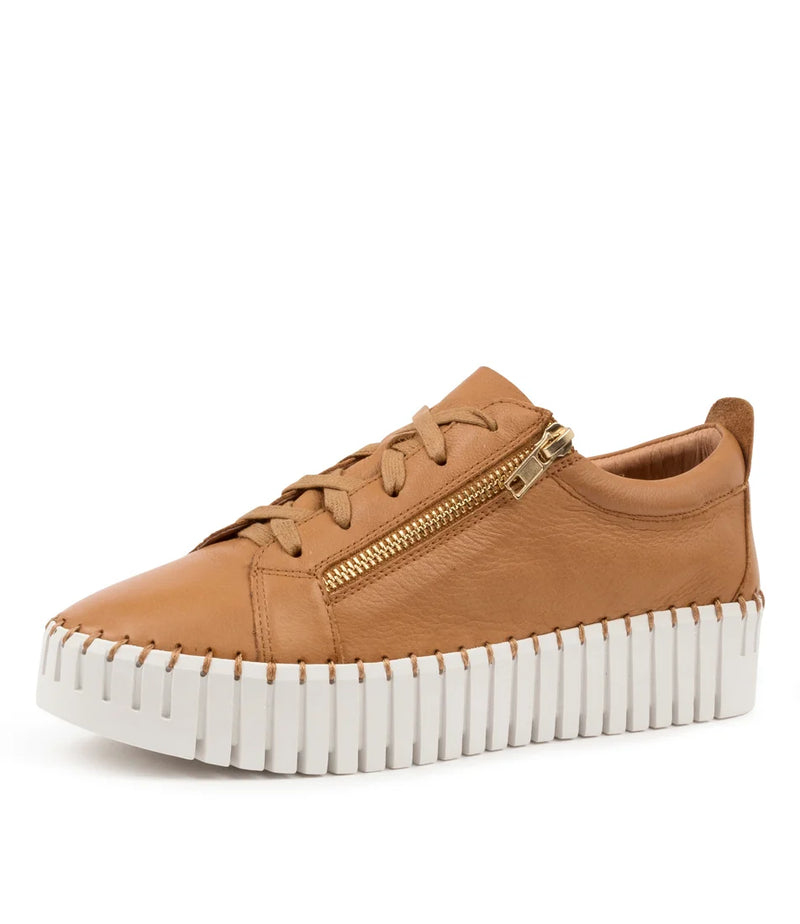 Bump Sneakers - Dark Tan