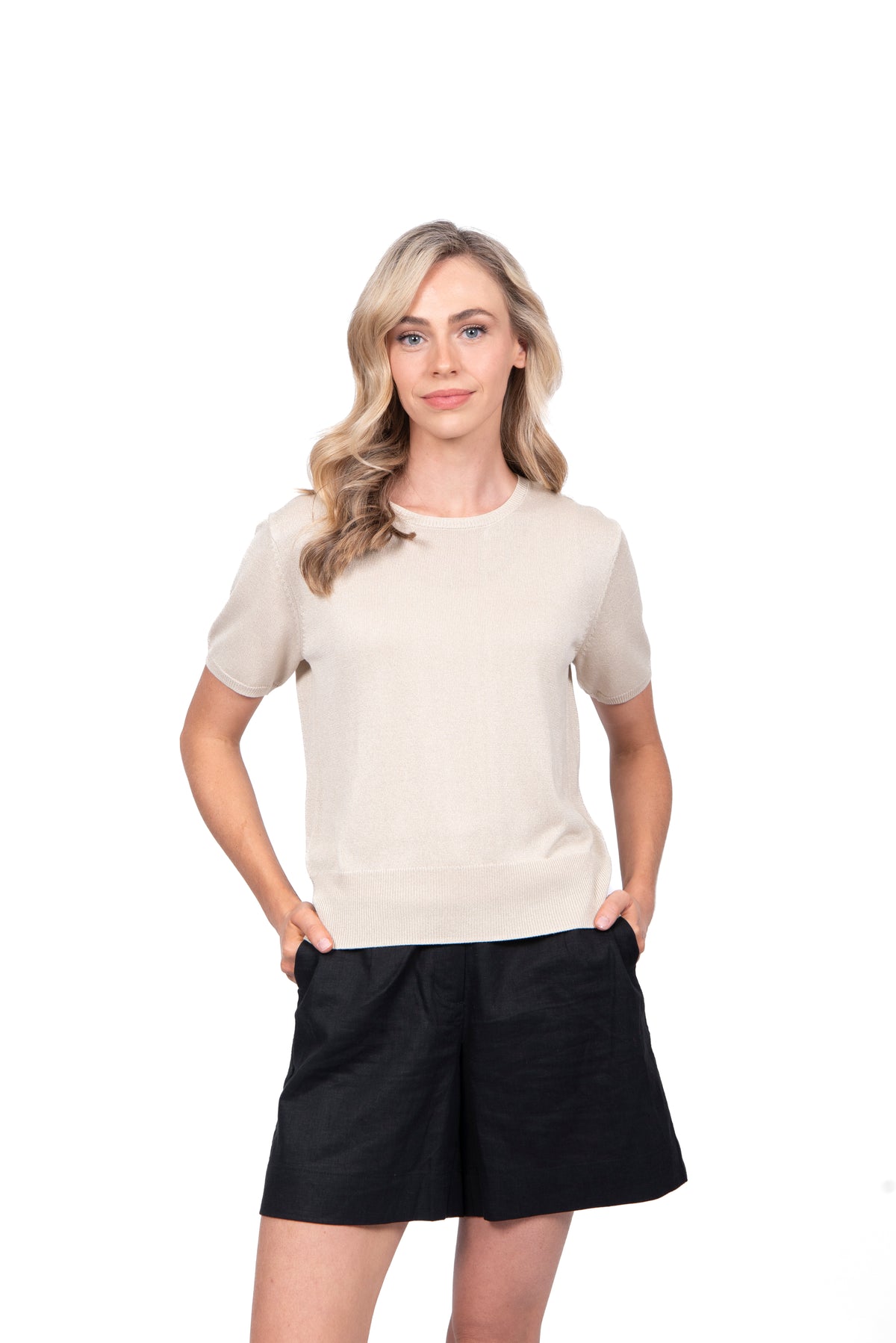 Shimmer Top - Lurex