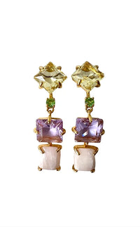 Jessica Crystal Earrings