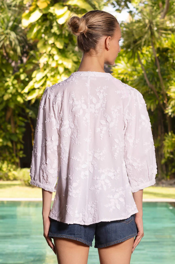 Lola - Scarlett Orient Embroided Shirt