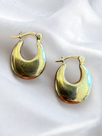 Gold Hoop Earrings Thai