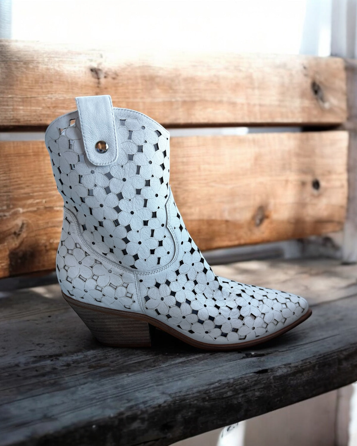 Dendy Leather Lace Cowboy Boot