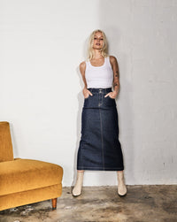 Joni Skirt - Indigo ‘Kireina’