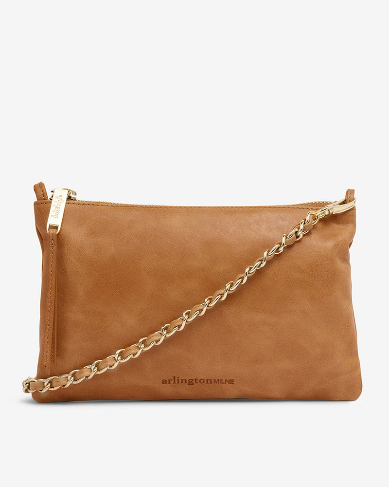 Arlington Milne - Molly Crossbody Bag - Vintage Tan