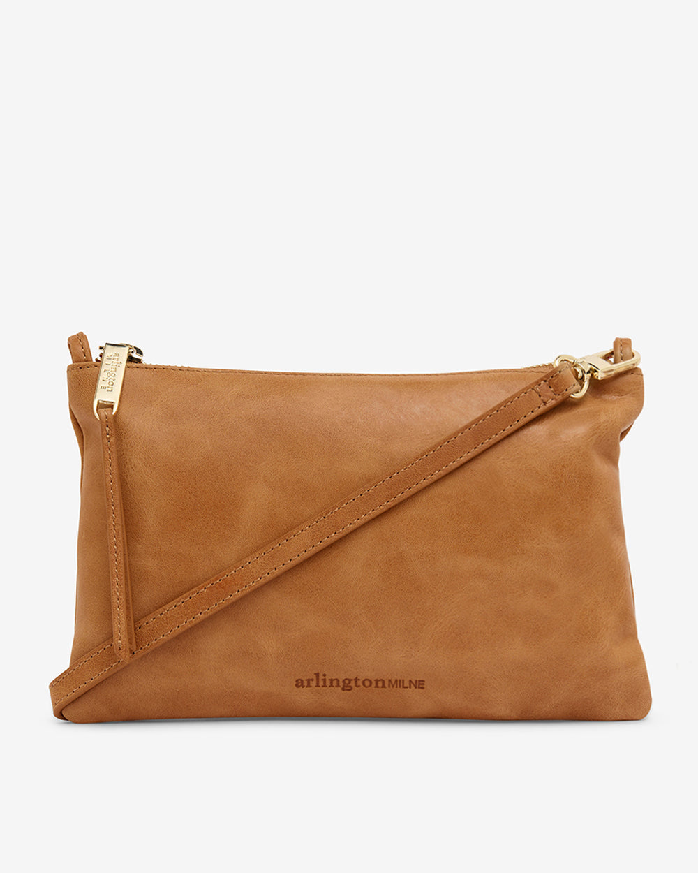 Arlington Milne - Molly Crossbody Bag - Vintage Tan