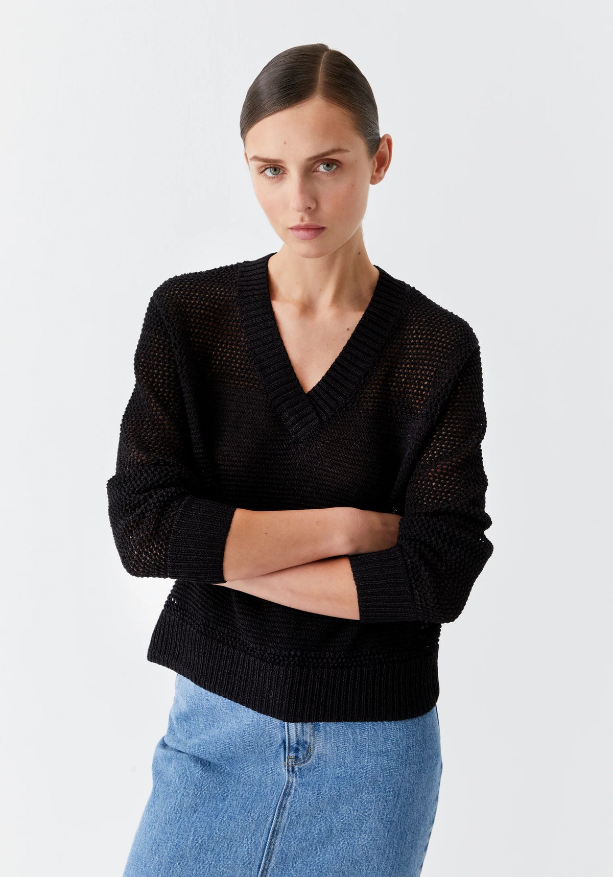 Morrison - Emme Knit Pullover Black