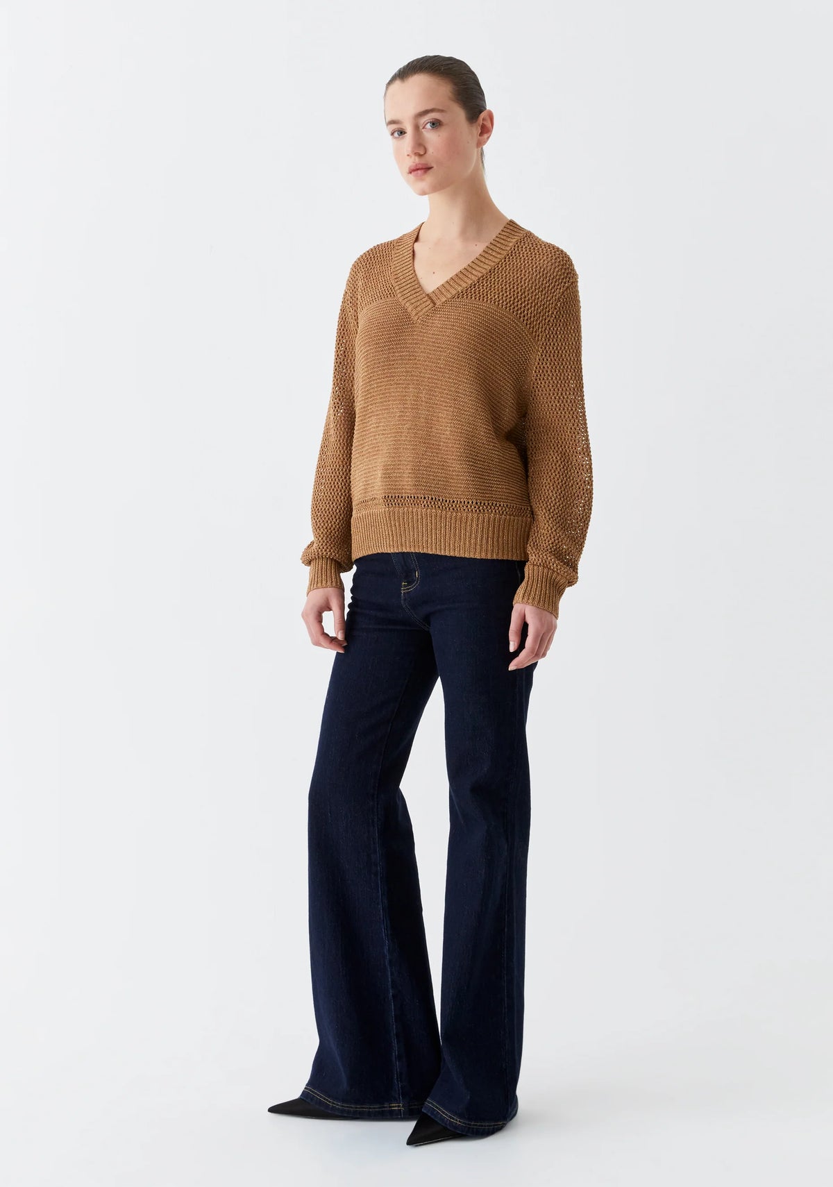 Morrison - Emme Knit Pullover Coffee