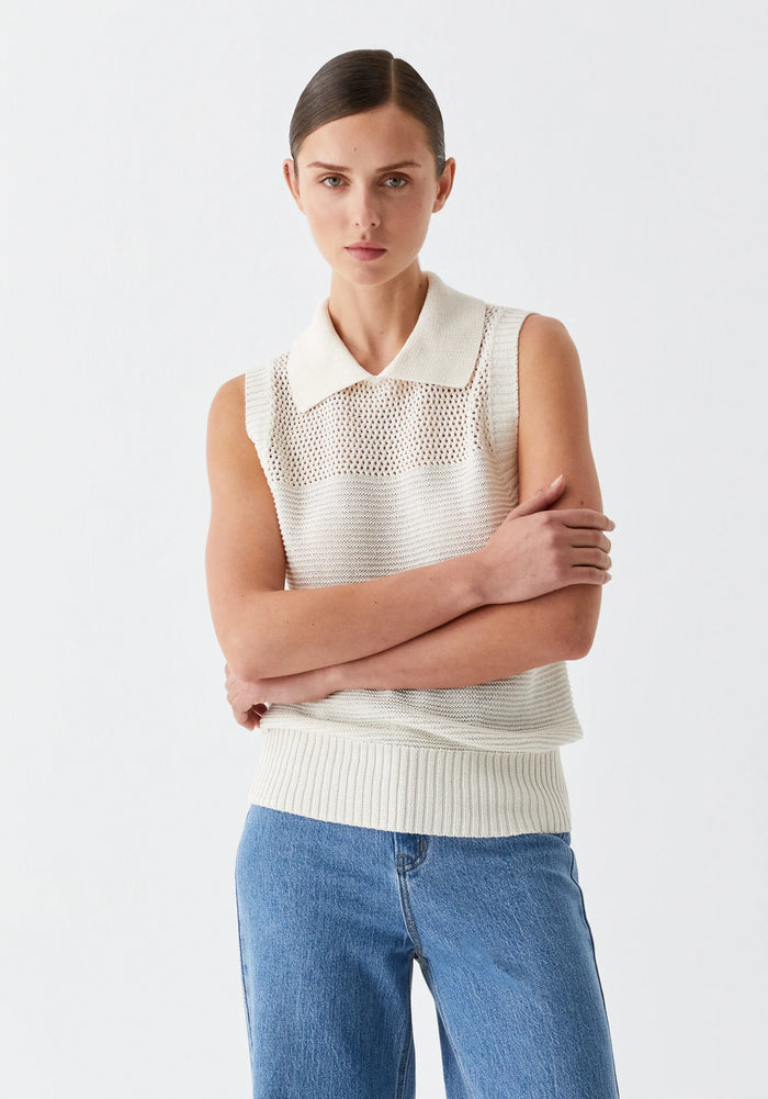 Morrison - Emme Knit Vest Milk