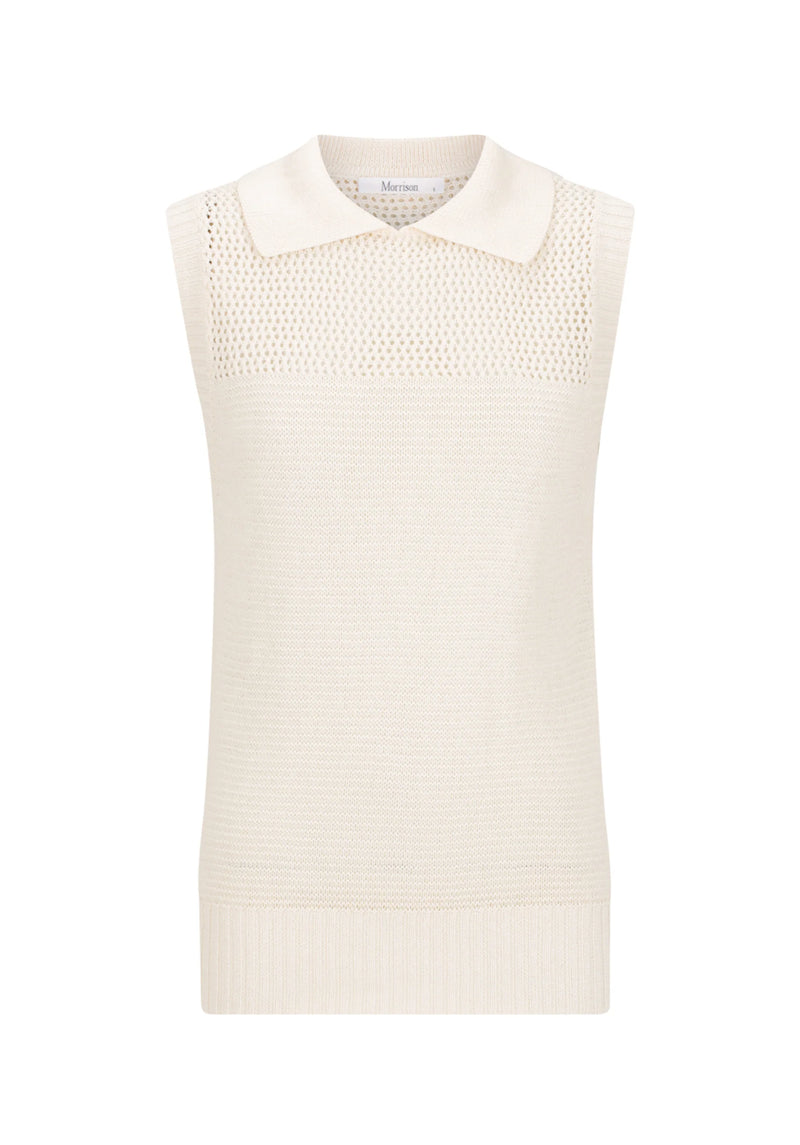 Morrison - Emme Knit Vest Milk