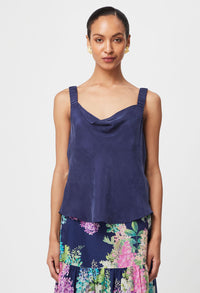 Once Was - Delray Reversible Cupro Cowl Cami