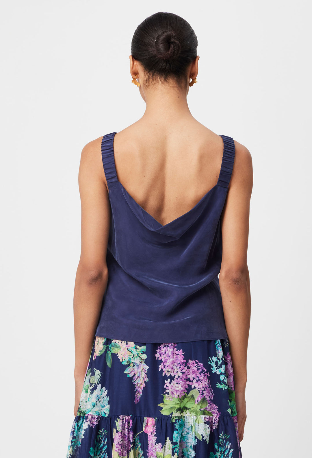 Once Was - Delray Reversible Cupro Cowl Cami