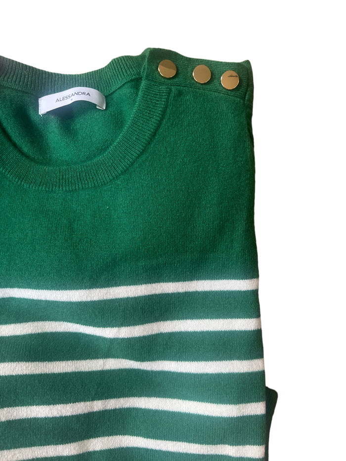 Alessandra Eloise Sweater Merino & Cashmere Green