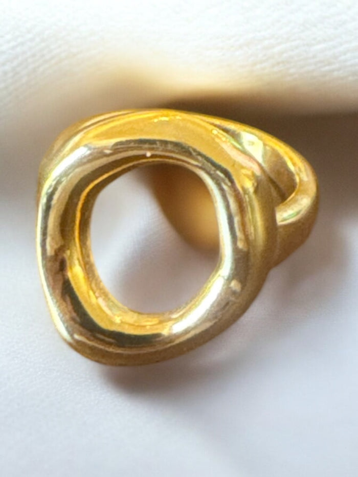 Gold Loop Ring