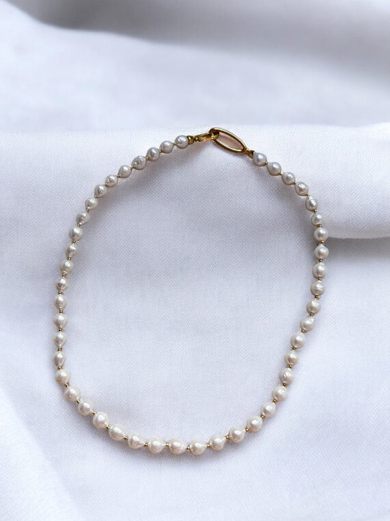 Freshwater Cultured Pearl Necklace - 50cm