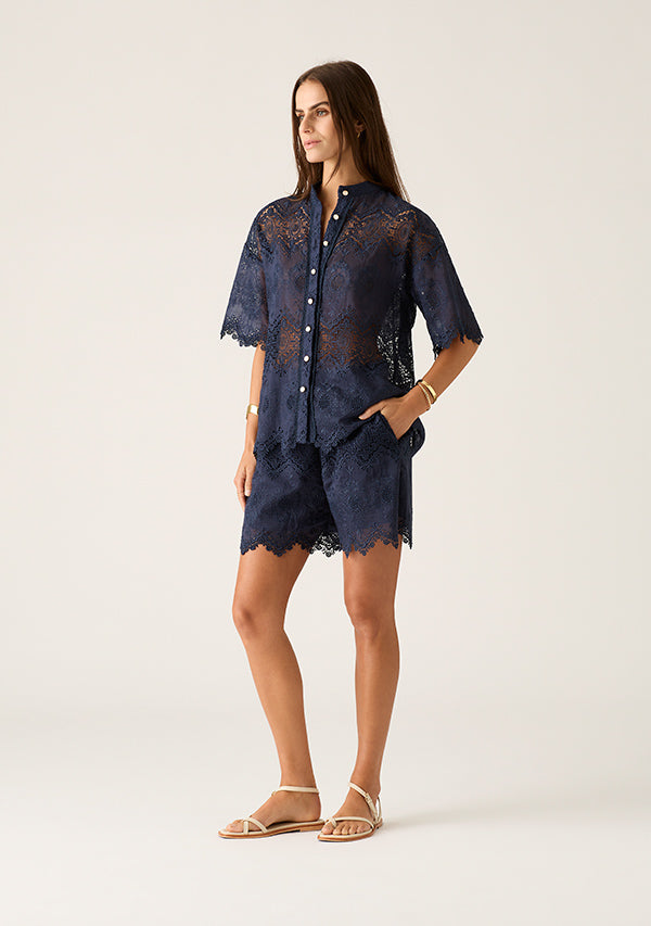 Mos - Mariana Embroidered Blouse