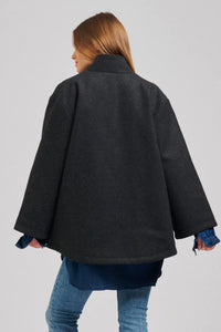 The Allegra Relaxed Wool Blend Jacket