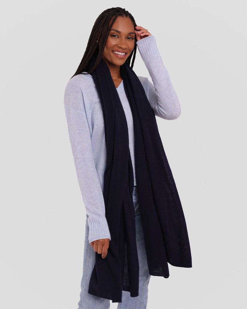 The Breezy Lightweight Travel Wrap - Cashmere