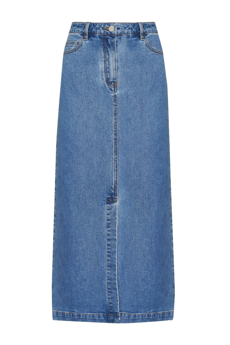 Zoe Kratzmann - Meridian Skirt - Mid Wash