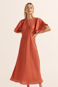 Zoe Kratzmann - Pavillion Dress in Nectarine