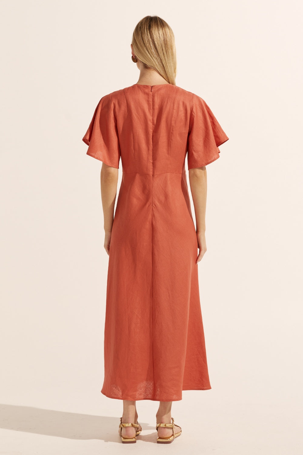 Zoe Kratzmann - Pavillion Dress in Nectarine