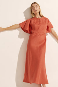 Zoe Kratzmann - Pavillion Dress in Nectarine