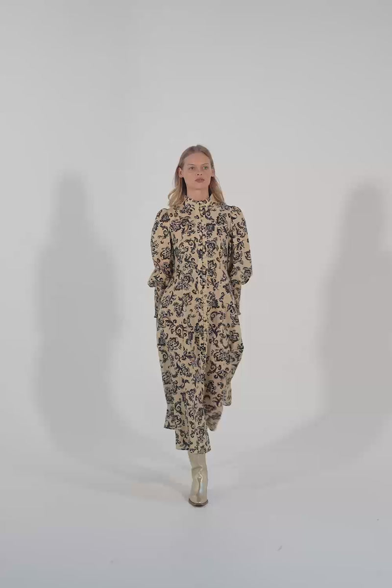 Zoe Kratzmann Tangent Dress - Ochre Floral Video